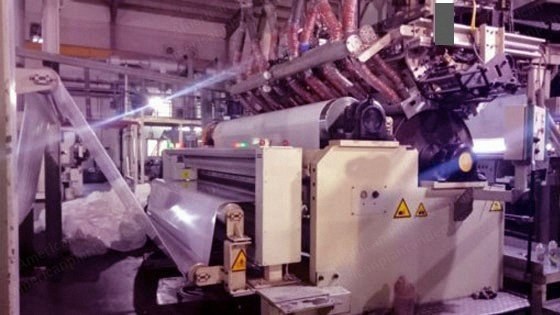SML, 3 Layers, 2006, 2650mm Width, CPP Material, 1000kg/h Output