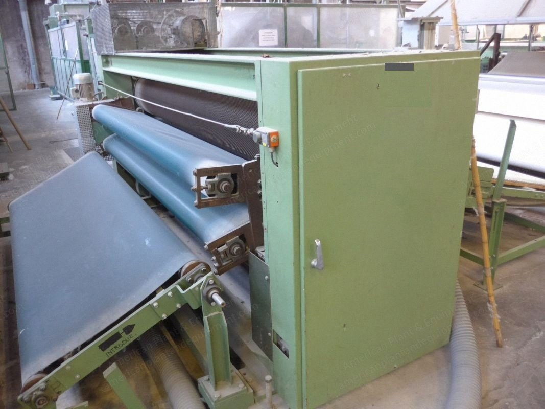 Asselin, 169, 1985, Pre-Needle Loom (Drum Tacker), Working Width 3000mm, with Batt Feeding System