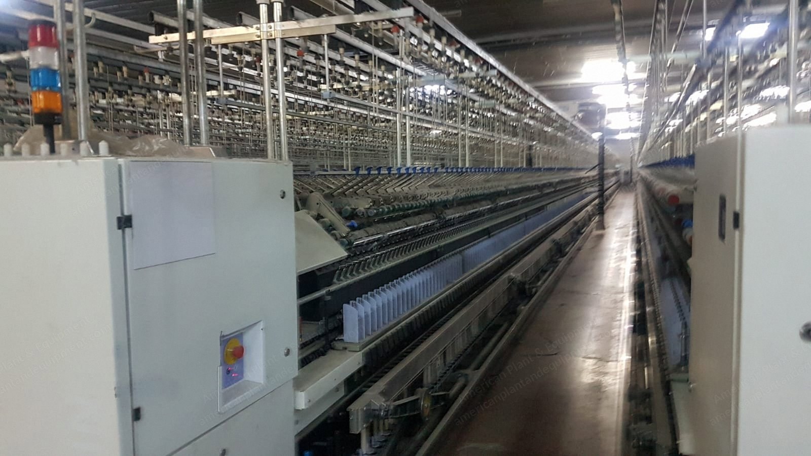 Zinser, RM350, 2002, Ring Spinning Machine, 1440 Spindles, 70mm Gauge, Auto Doffing