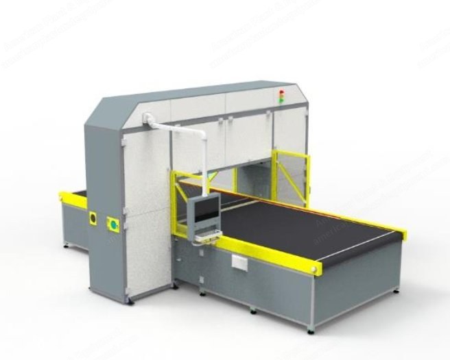 NovaStar, MCP-KP-500, CNC Vertical Foam Cutter, Knife Width 3.2 to 4.2mm, 3000x2200mm Cutting Size