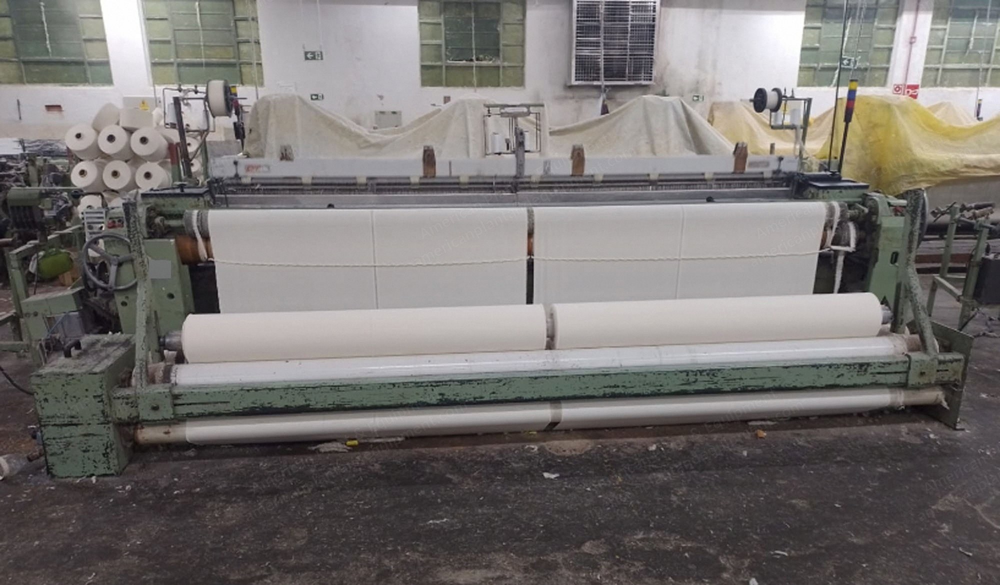 Sulzer Ruti, P7100 EP R D1, 1986-1991, Projectile Looms, Working Width 3600mm, Cam Box