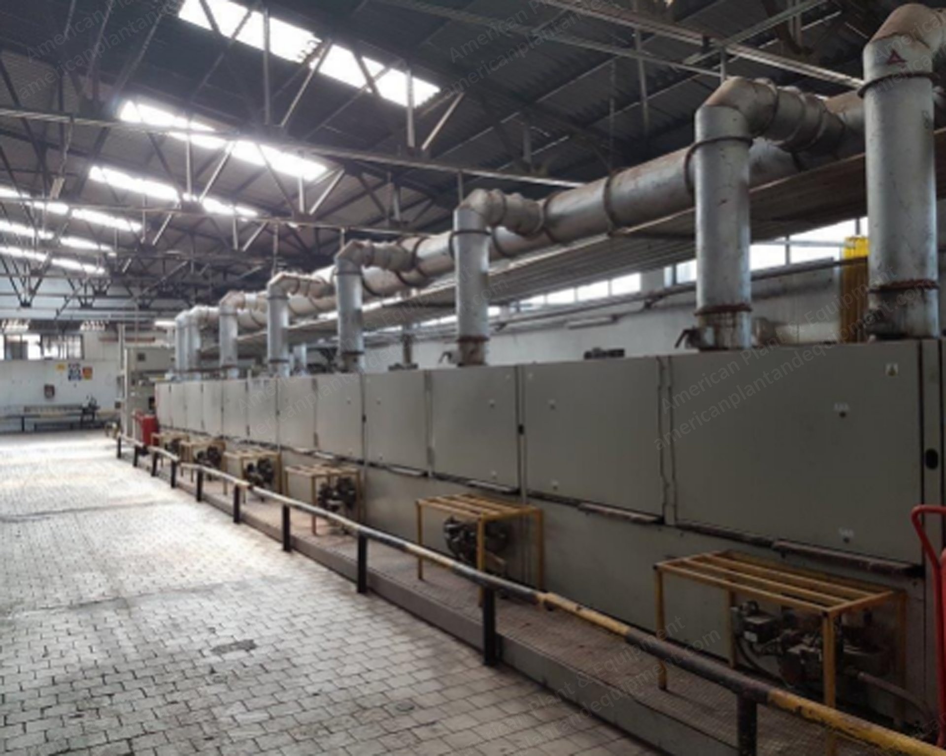 Monforts Stenter, 1997, 1850mm Working Width, 6 Chambers, Gas Heated