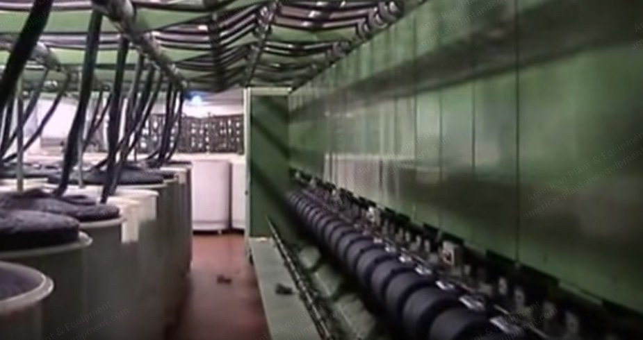Cognetex, Sant' Andrea Preparation Line & Cognetex Savio Spinning Line, 630 Spindles, 24 Heads