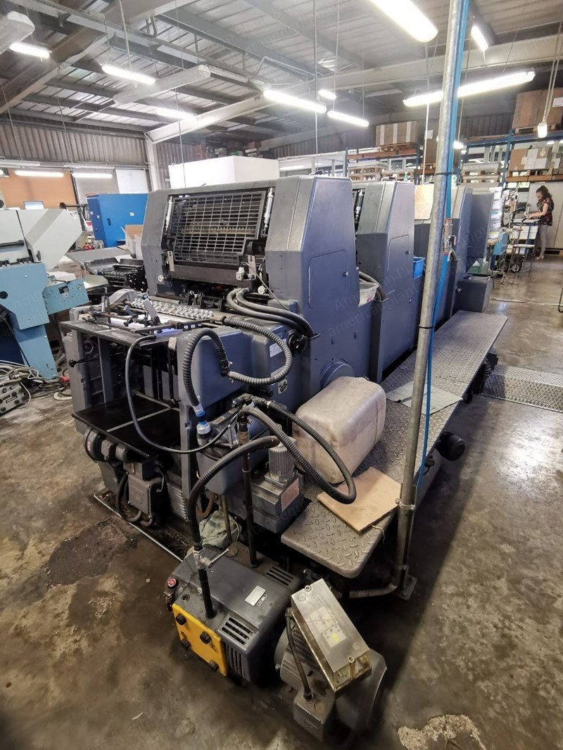 Heidelberg, GTOVP52, 1994, 360x520mm, 4 Colors, Alcolor Dampening