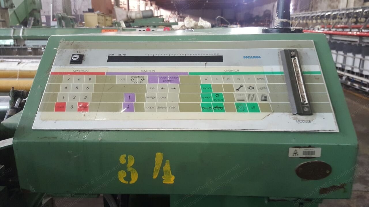 Picanol, GTM 2-R, 1989, 1900mm Width, Staubli Dobby, 5 Colors Capacity