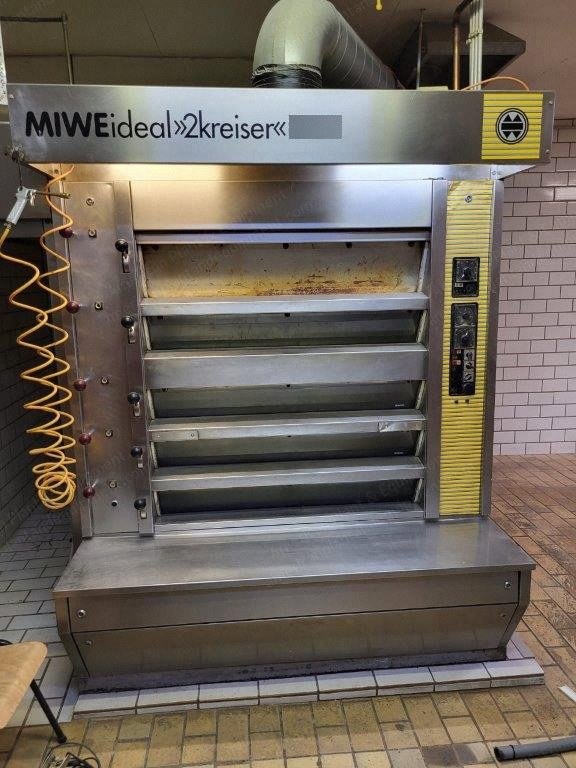 Miwe, Ideal 1000-5, 5 Decks, 1200x1600mm, Gas Burner