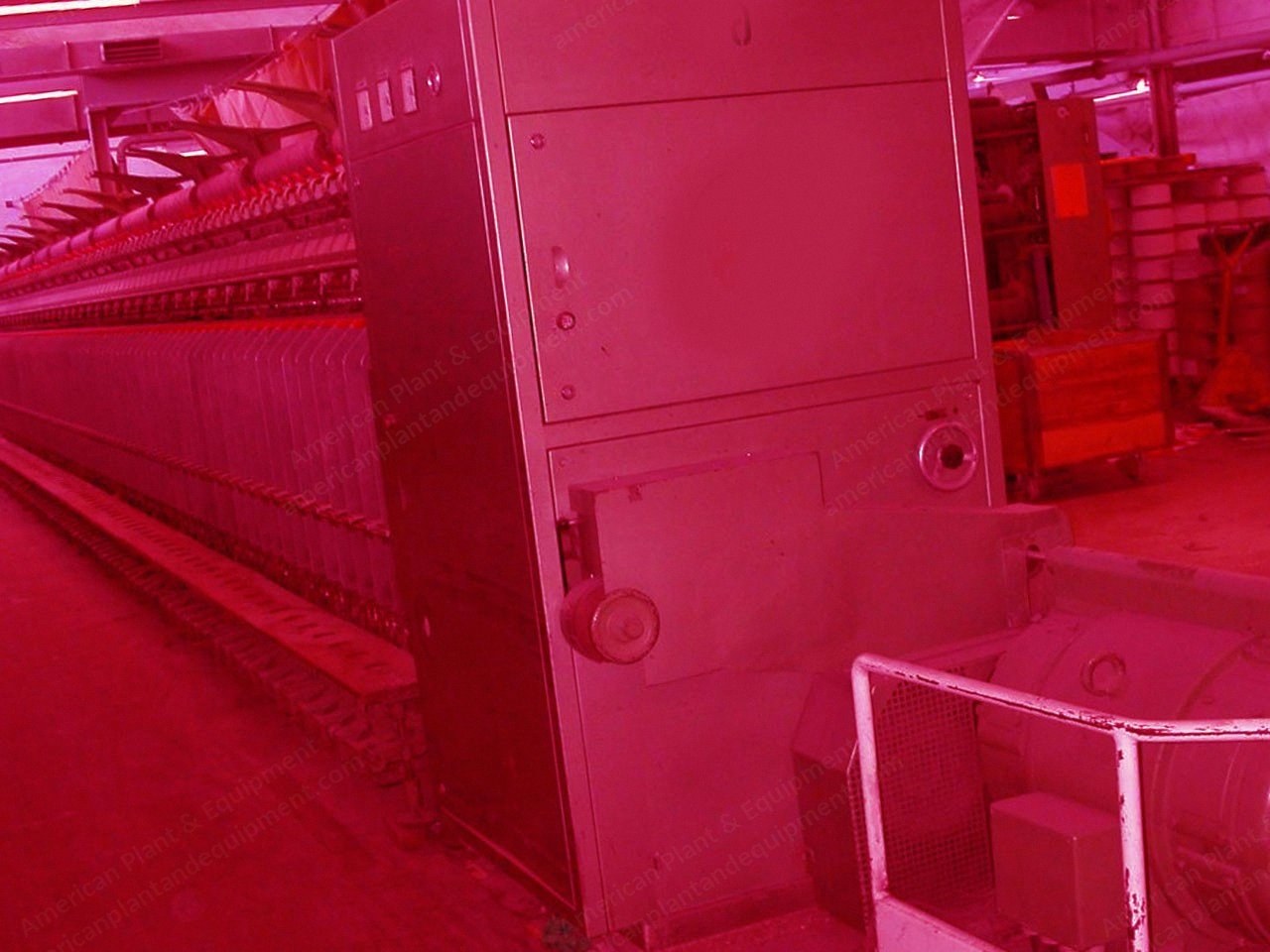 Houget Duesberg Bosson, CBY2.116, 1983, 110 Spindles, Ring Diameter 160mm, Pitch 200mm, 56.5 kW