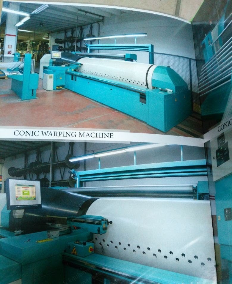 Karl Mayer, Sectional Warper, 2004, 3600mm, 640 Creel