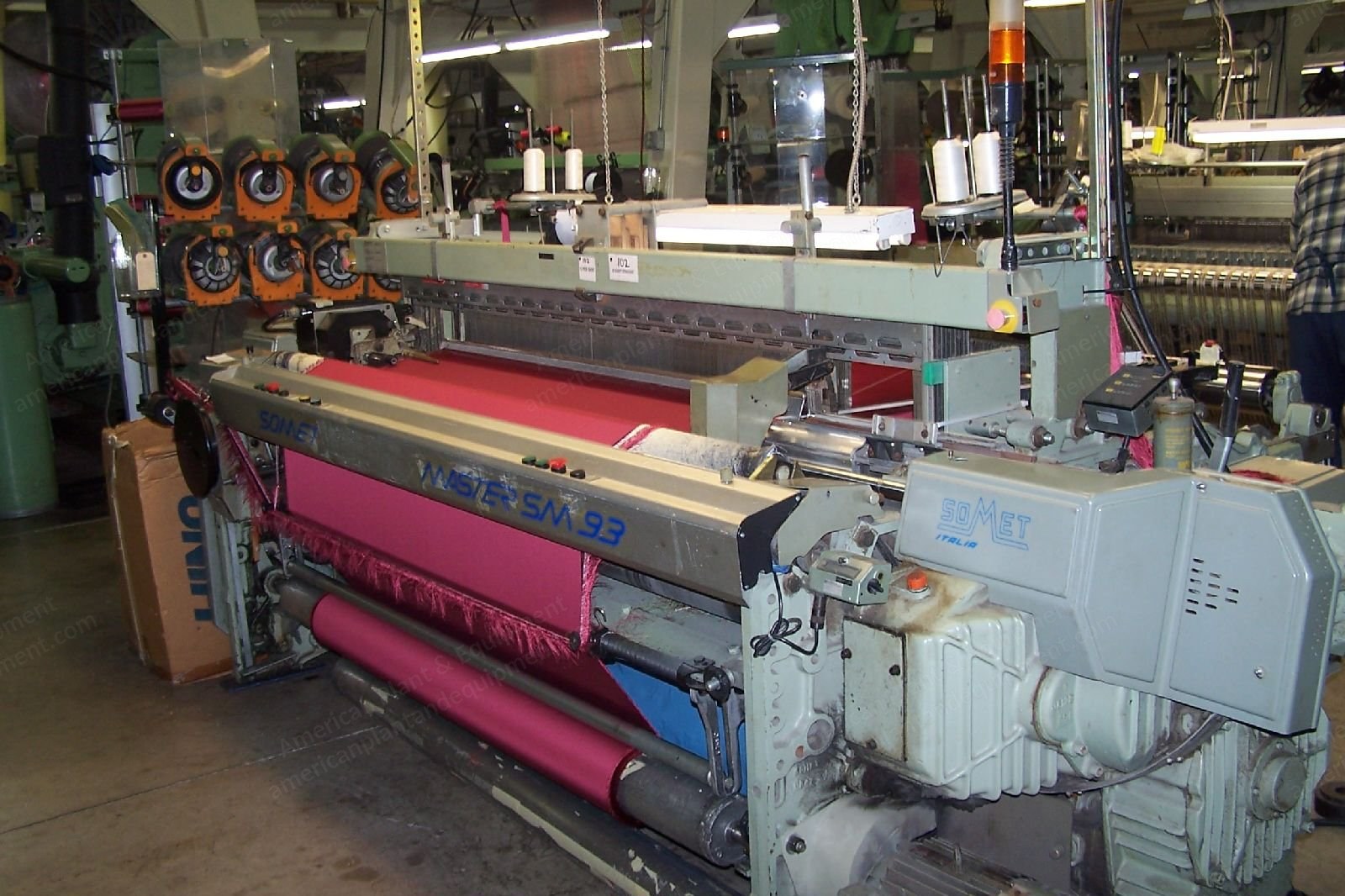 Somet, Master 93, 1900mm Working Width, Staubli Dobby 2232 RS, 20 Shaft