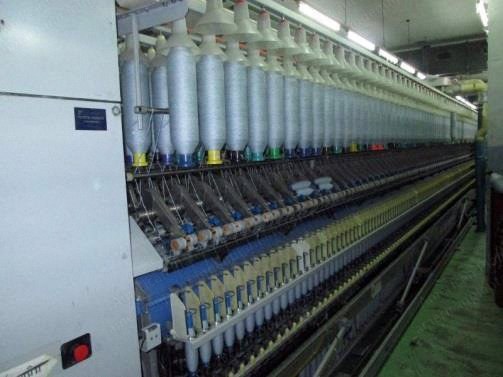 Toyoda, RX-240, 2003, Ring Spinning Machine, 768 Spindles, 75mm Gauge, 51mm Ring Diameter