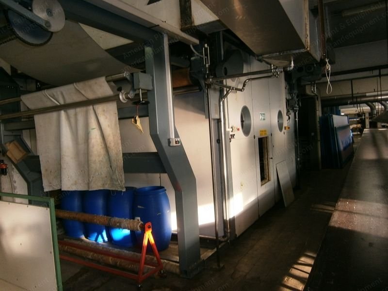 Arioli, Minivapo, 1998, 2400mm Table Width, 85m Capacity, Thermo Oil Heating