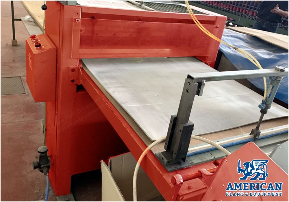 Polytex, Serrated Knife Punch/Cutter, 1999, Working Width 800mm, 1 kW