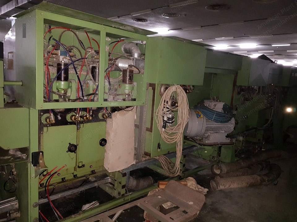 Cognetex Breaking Machine, Sant Andrer Comber, Gill Coiler, 32000 spindles, acrylic spinning line