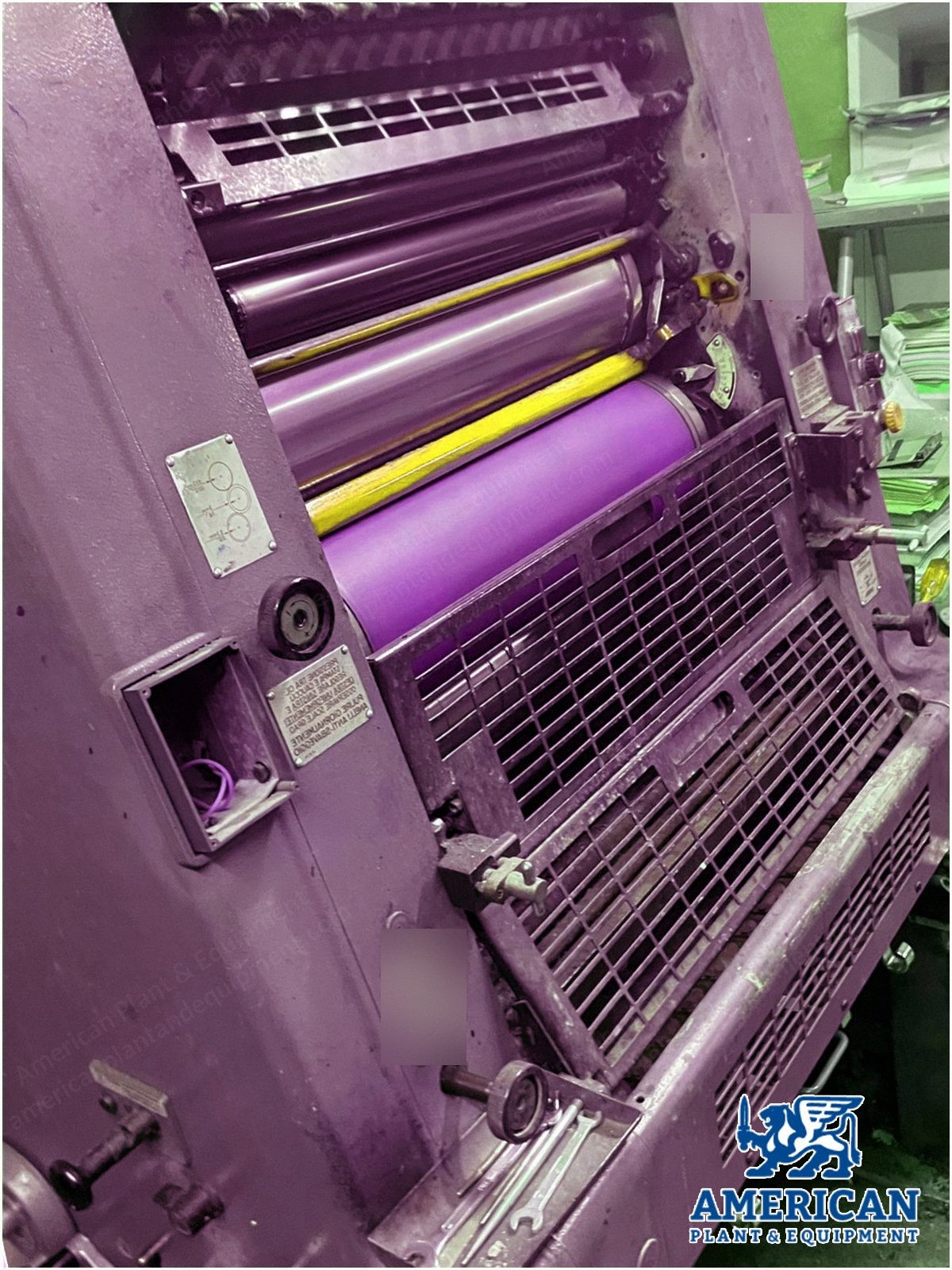 Heidelberg, GTO-52, 1989, 1 Color, 36x52cm, Conventional Dampening