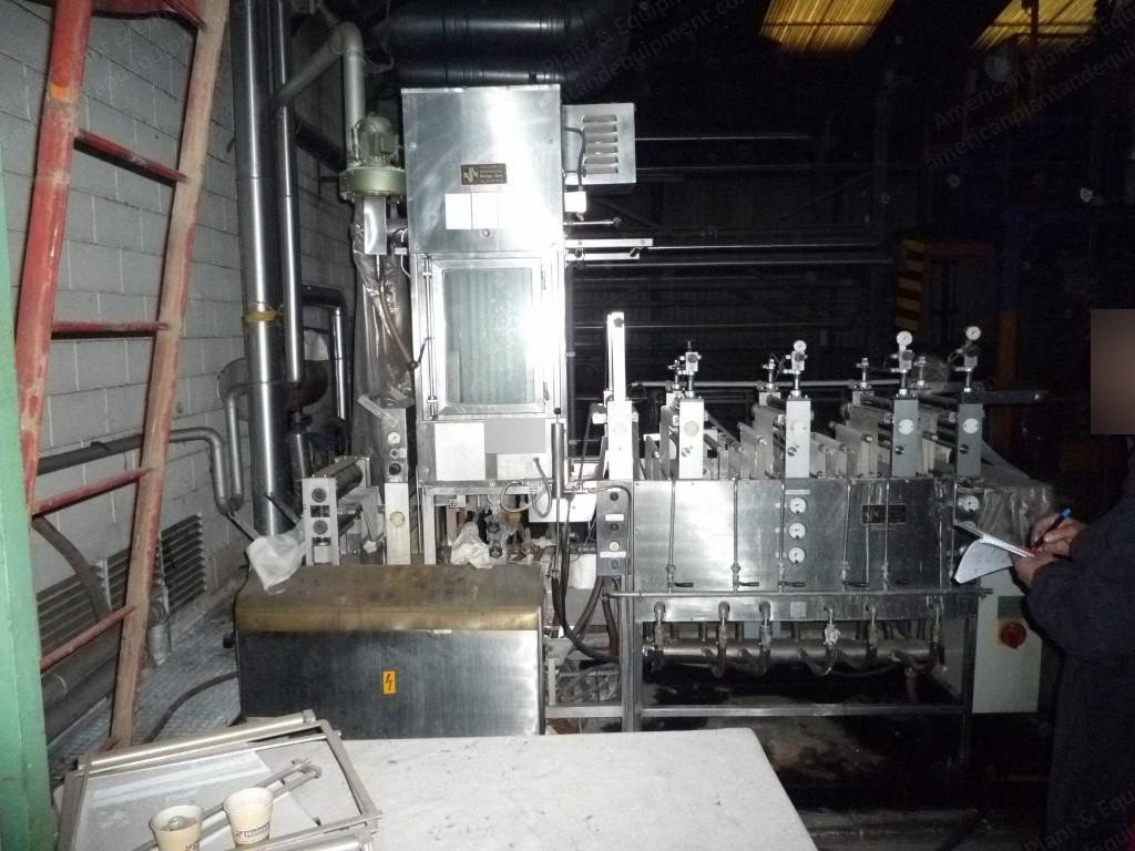 Ernst Benz Lab Pad Steam Dyeing Range, Complete with Impregnation Padder, Steamer, 4-Tank Wash Range
