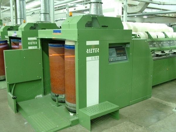 Rieter, E 70/R, 1996, 8 Heads, 305mm Working Width, 4 Units