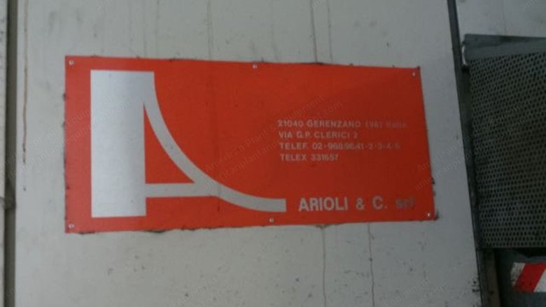 Arioli, 1998, 2400mm Working Width, 120m Capacity, Thermo Oil Heated Relax Dryer