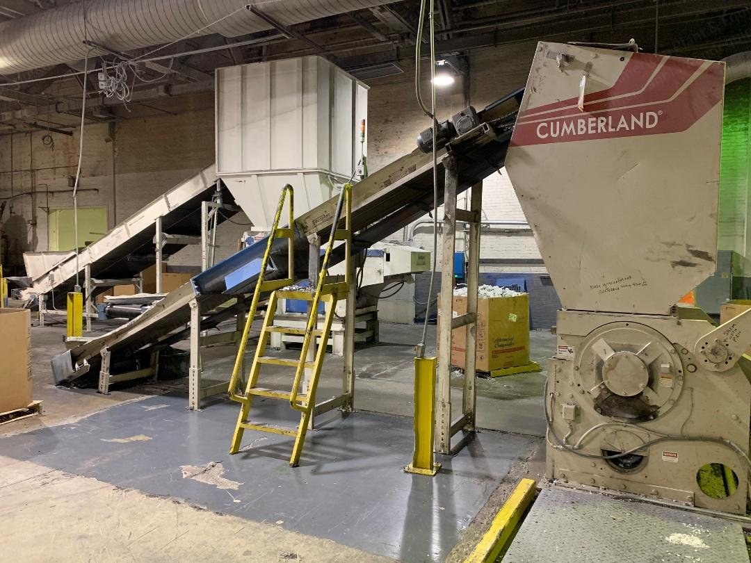 Vecoplan, VAZ 1300M, 2013, Single Shaft Shredder, Film and Fiber Rotor, Infeed Conveyor