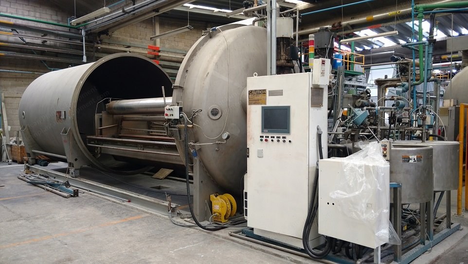 Zimmer, MDMT-20, 2001, High Temperature Jigger, Working Width 3200mm, Roller Width 3450mm
