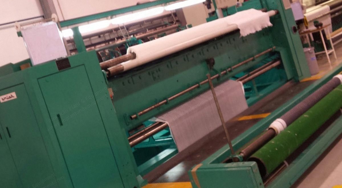 Maliwatt, 14015, Stitch Bonding Machine, 3600mm Width, Gauge 18, 2 Bars