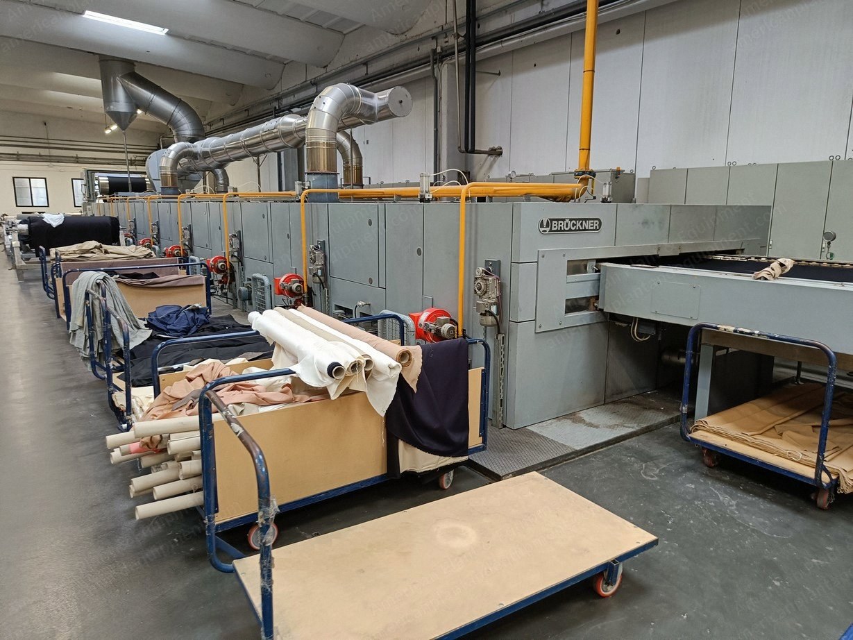 Bruckner, 2002, 2000mm Working Width, 8 Chambers, Gas Heated