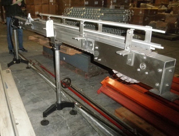 Belt Conveyor, 3.5" x 10', 0.5 HP, Stainless Steel Frame
