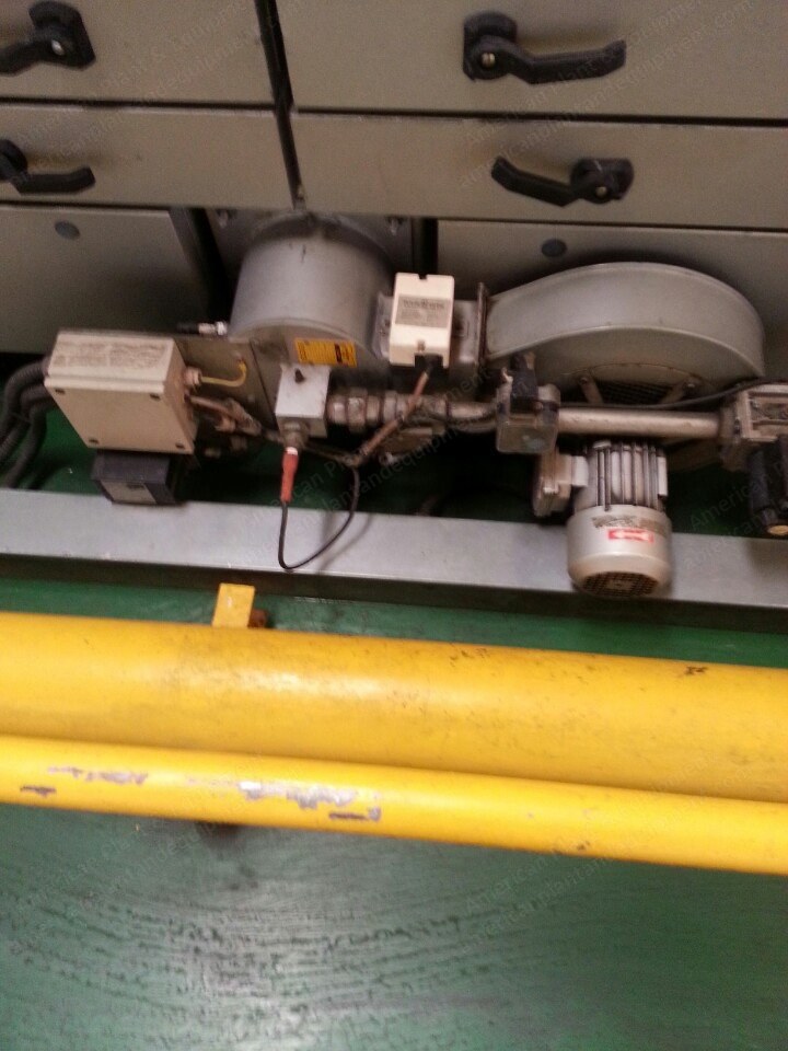 Babcock, Uni-Star, 2003, 2400mm Roller Width, 6 Chambers, Gas Heated, Pin Chain