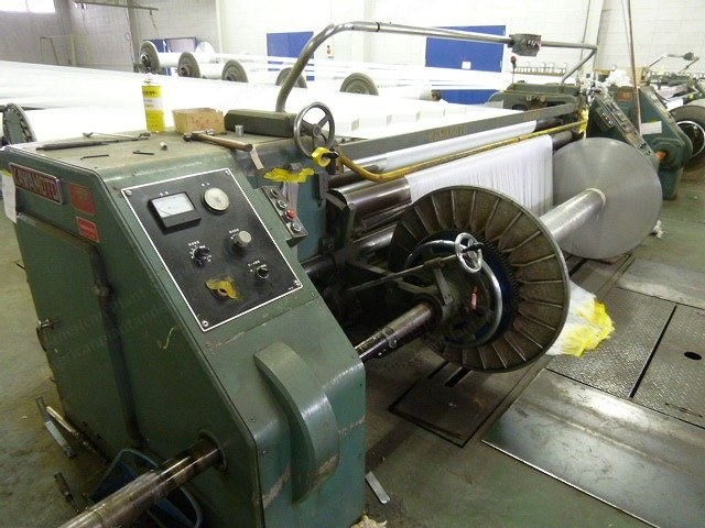 Kawamoto and Tsudakoma Filament Warper and Sizing Line, 2500mm, 5 Cylinders, 1080 Spindle Creel
