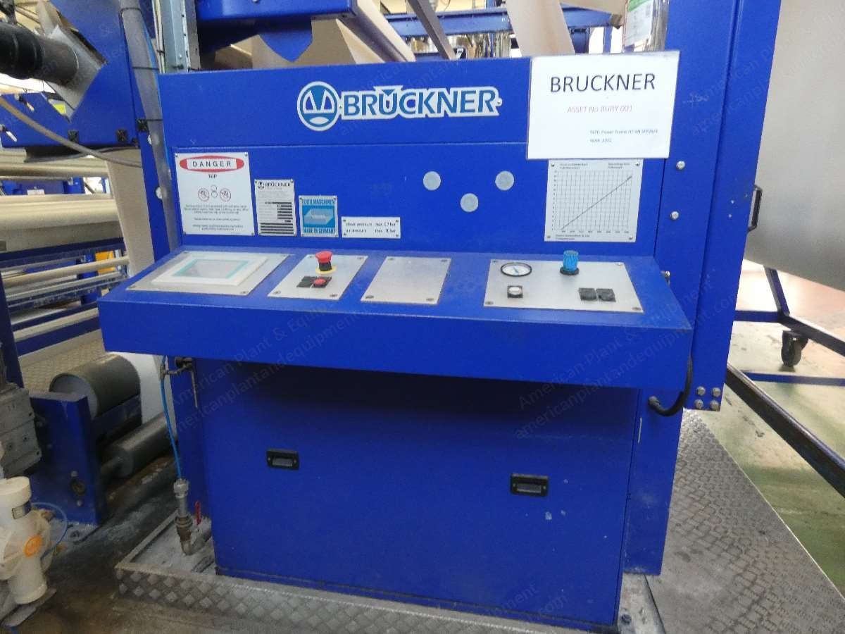Bruckner, Power-Pad, 2011, 8 Bay Gas Stenter, Working Width 2400mm, Impregnation Padder