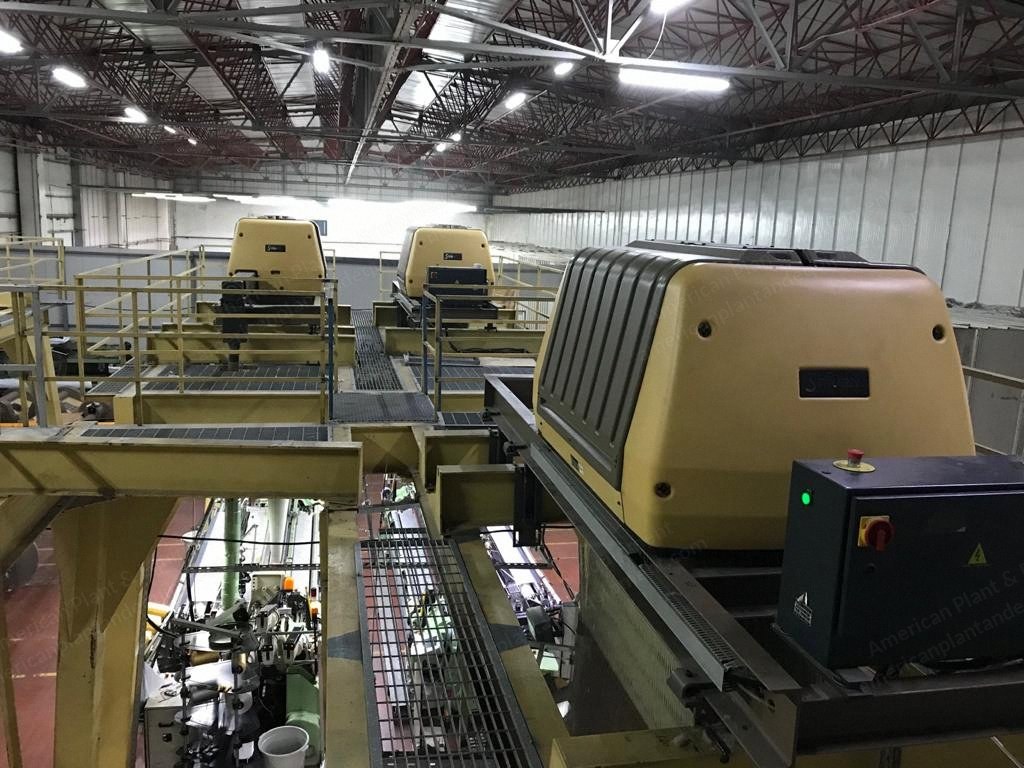 Somet, Alpha, 2002, 3400mm Working Width, 8 Colors, Staubli Jacquard CX870