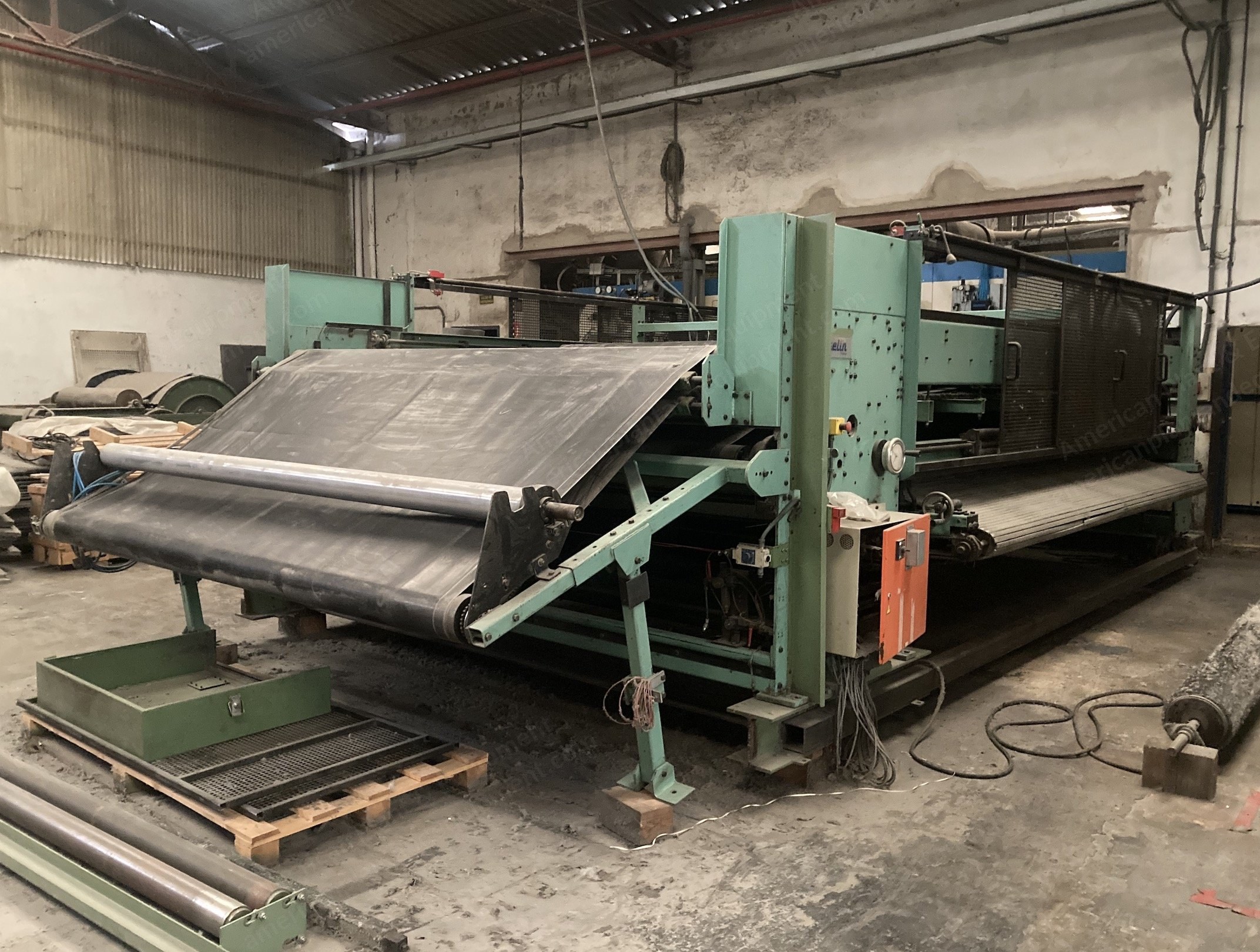 Asselin, 3800mm, Cross-Lapper, 2800mm Input, 3800mm Output