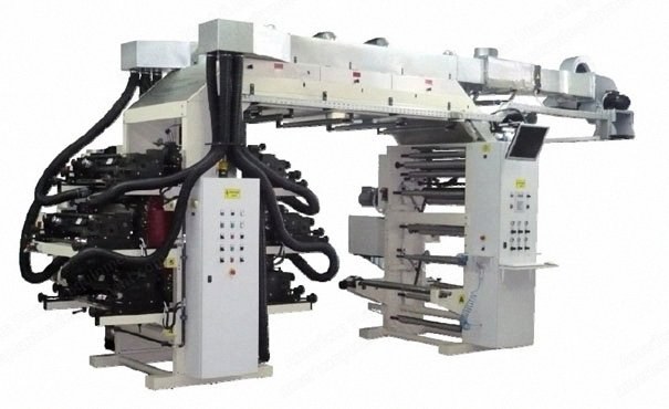 Varga, Flexo 800, 2008, 800mm, 6 Colors, Central Impression
