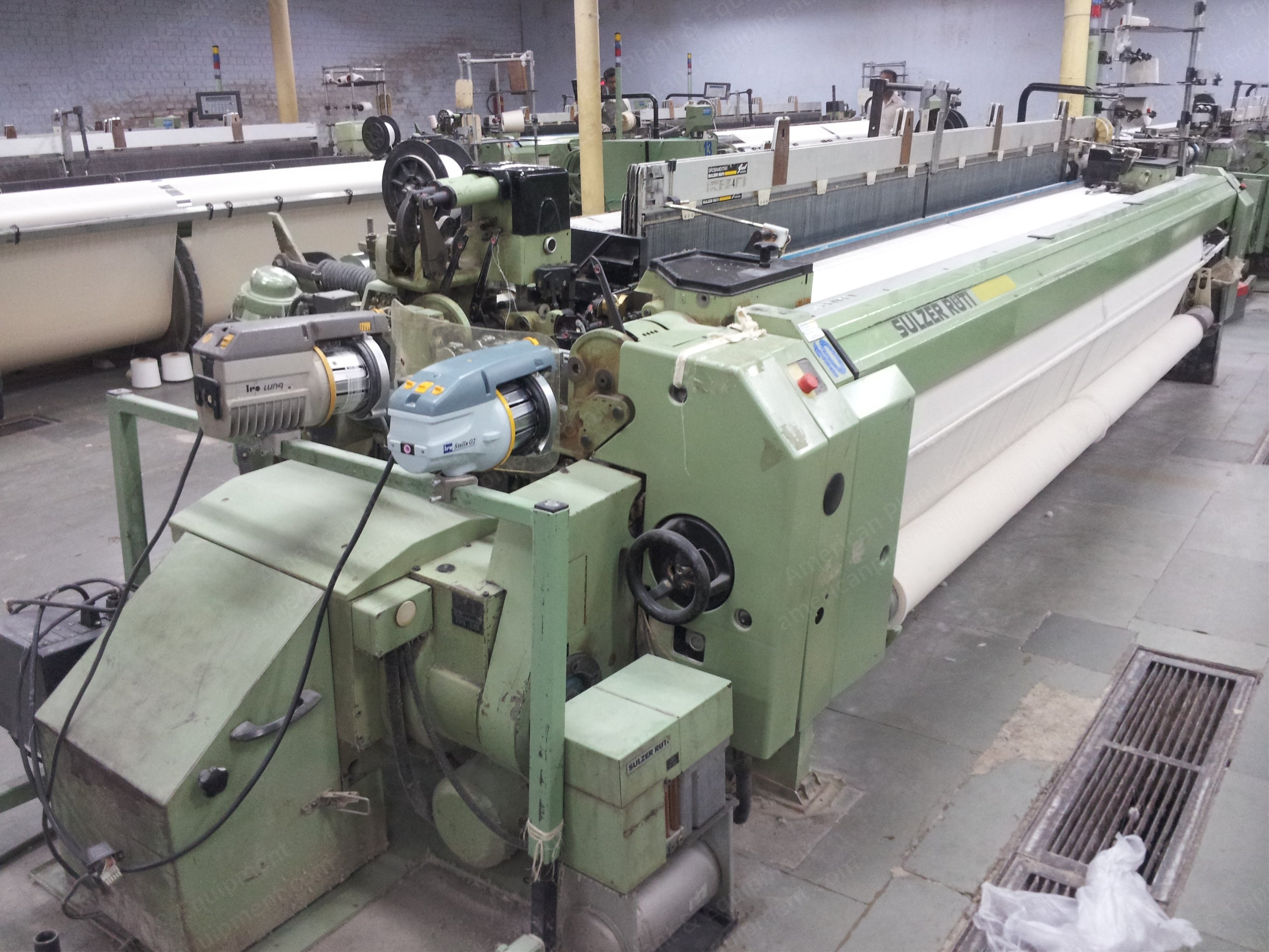 Sulzer, P7100, 1990, Projectile Looms, 3600mm, 4 Color