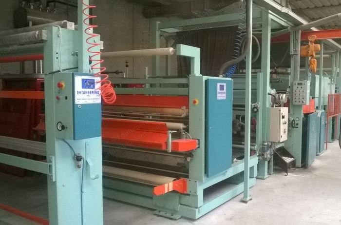 MP Machinery, Hotmelt Coating Line, 1998, 2000mm Working Width, 3.5-35 m/min