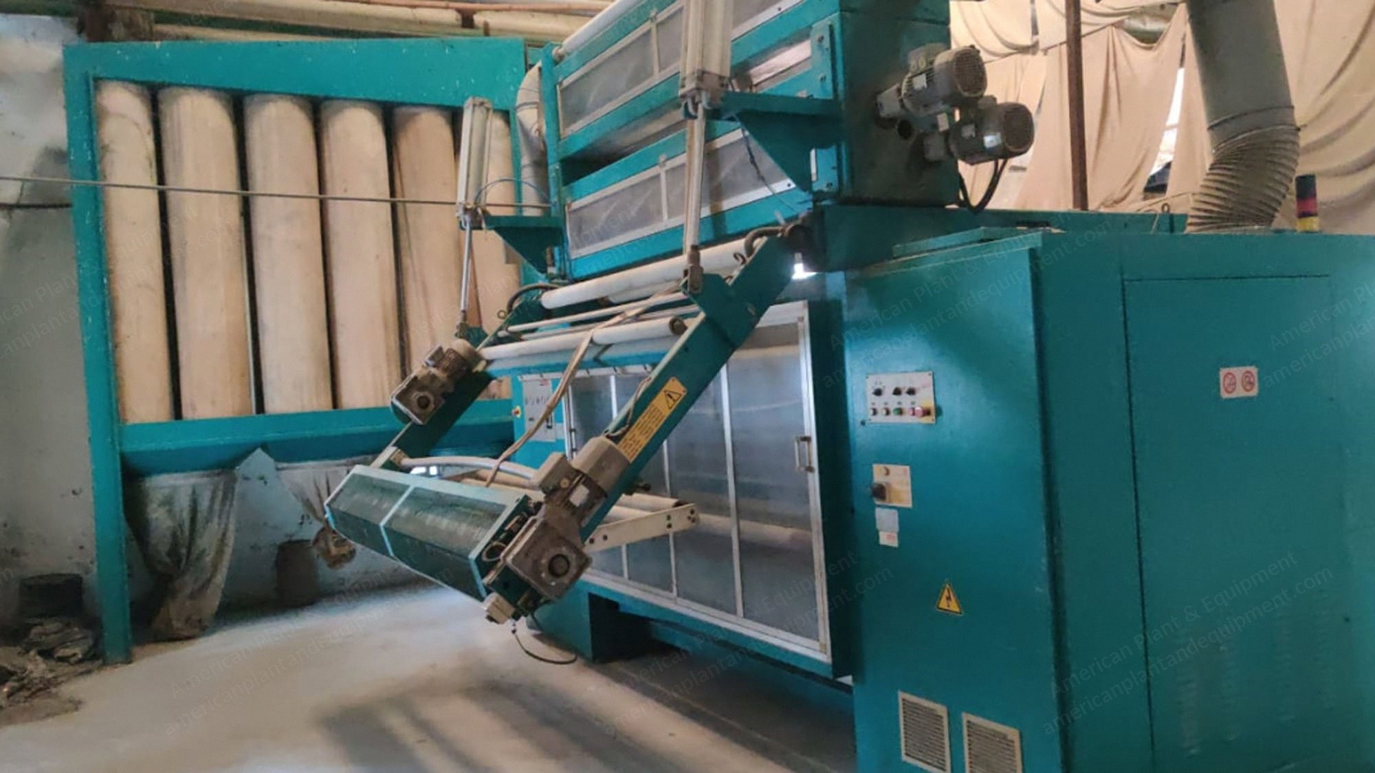 Lafer, Microsand, 2010, Working Width 1800mm, 24 Micro Sand Rolls, Dust Collection Unit