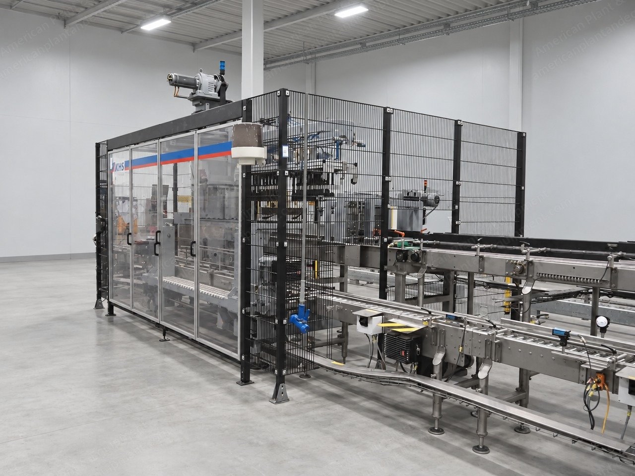 KHS, Innopack SP, 2006, Pick-and-Place Case Packer, 4-Lane Infeed