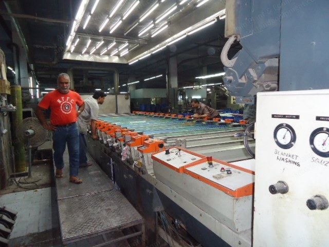 Stork, RD IV, 1992, Rotary Screen Printing Machine, 1850mm Width, 20 Colors, 3 Chamber Dryer