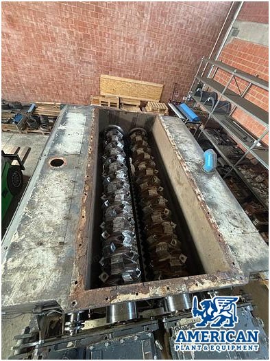 Vecoplan, VNZ 3000, 2003, Twin Shaft Shredder, 264 kW, 3000mm Rotor Length, 12-14 Ton/h Capacity